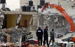 Israeli occupation forces demolish Palestinian house in West Bank