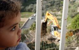 Israeli occupation forces demolish house in Silwan