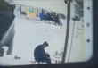 لحظة استهداف طائرات الاحتلال لضباط وعناصر الشرطة الفلسطينية بمدينة غزة قبل أيام