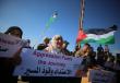 وقفة بغزة تنديدًا باعتراض الاحتلال سفن أسطول الصمود