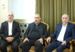 القائد زاهر جبارين في بيت عزام الشهيد عزام الحية