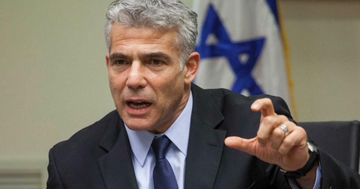 فلسطين – لبيد: الاتفاق مع إيران “كارثة” وحكومة نتنياهو فشلت على عدة جبهات فلسطين – لبيد: الاتفاق مع إيران “كارثة” وحكومة نتنياهو فشلت على عدة جبهات