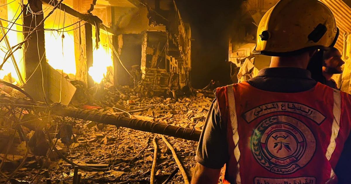 فلسطين – الدفاع المدني بغزة يدعو الحرفيين إلى اتخاذ إجراءات السلامة