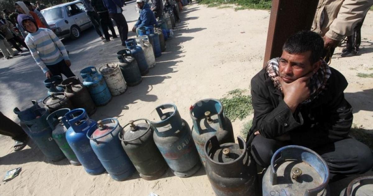 فلسطين – هيئة البترول بغزة: الاحتلال لم يسمح بدخول أي شاحنة غاز إلى القطاع اليوم