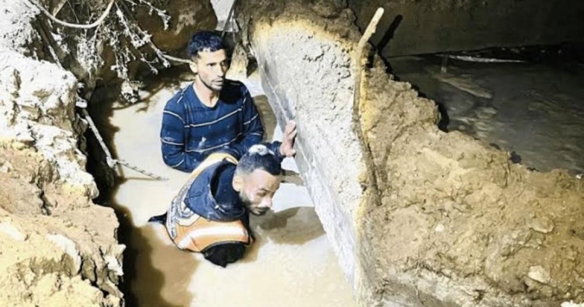 فلسطين – الدفاع المدني بغزة: 3 حالات وفاة بغزة خلال محاولات حفر آبار مياه بسبب الانهيارات الرملية