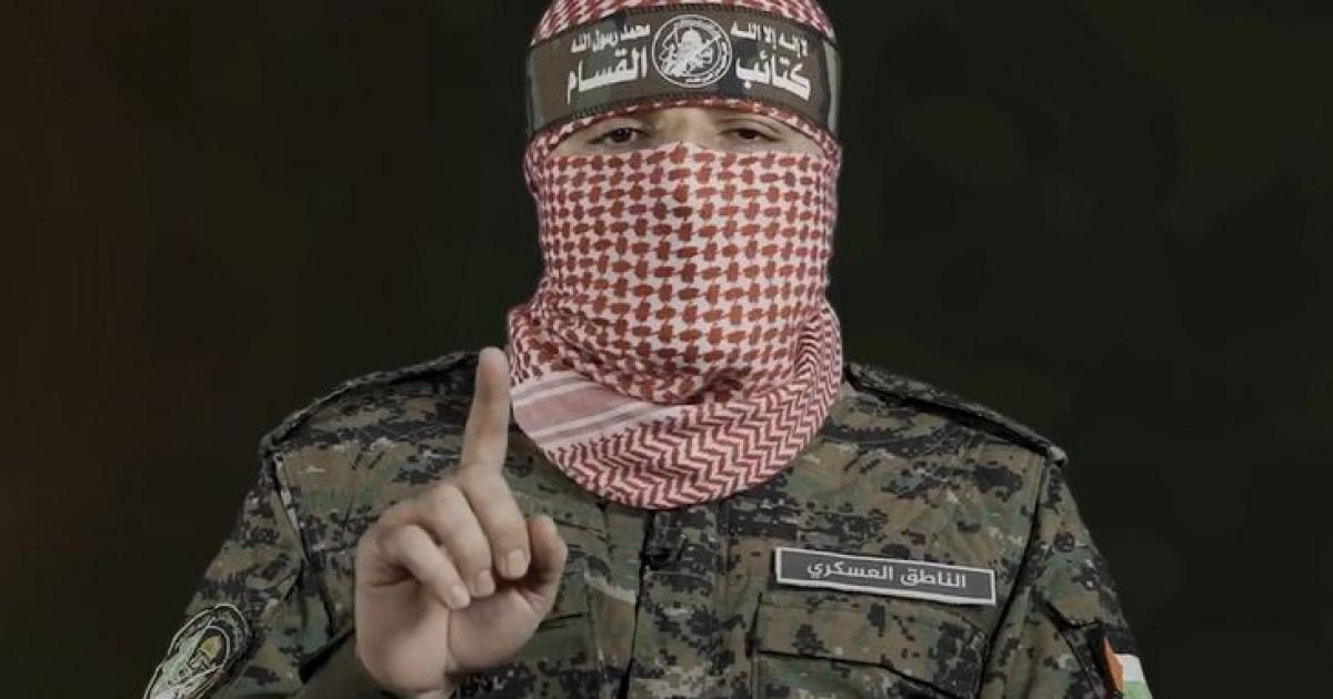 فلسطين – أبو عبيدة يعلن تضامن القسام مع إيران: أي اعتداء عليها هو اعتداء على الأمة الإسلامية