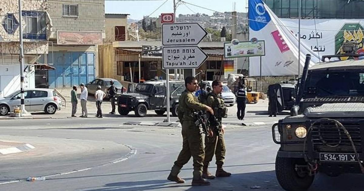 فلسطين – الاحتلال يجبر أصحاب المحال التجارية في حوارة على إغلاقها