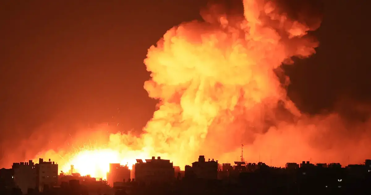 فلسطين – شهيد وجريحان في قصف الاحتلال على دير البلح وسط قطاع غزة