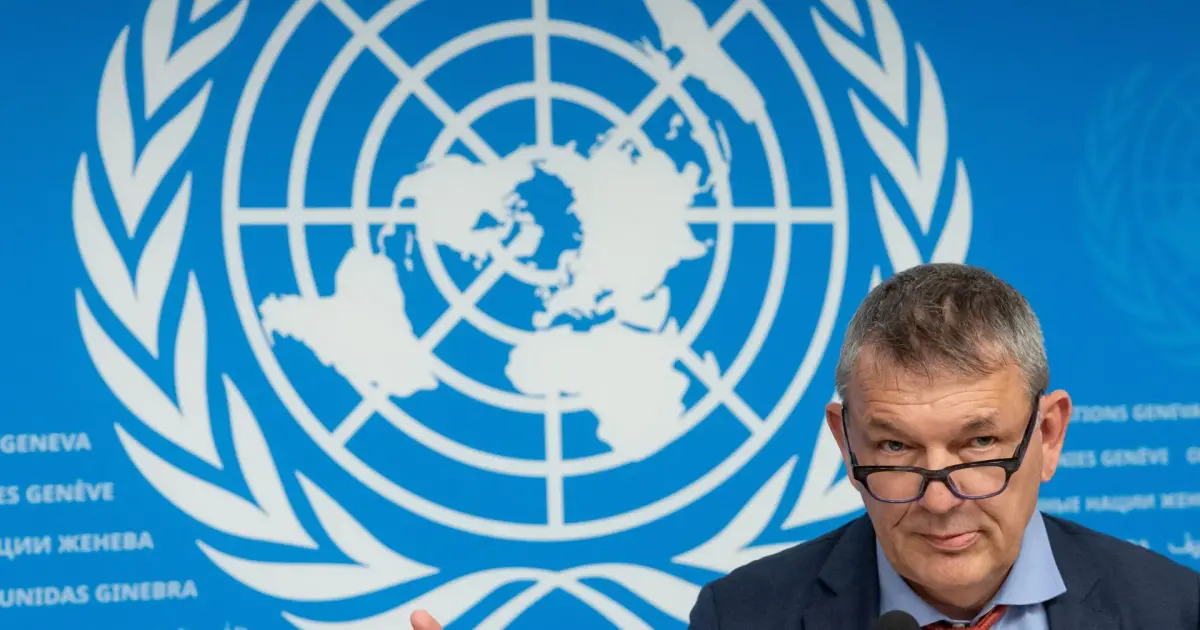 فلسطين – فيليب لازاريني: وقف إطلاق النار في غزة هو “مجرد حبر على ورق” والمعاناة لا تطاق