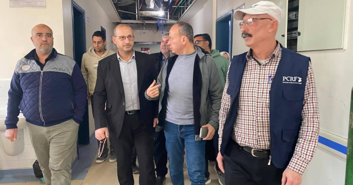 فلسطين – بالصور غزة.. توقيع عقد المرحلة الثالثة من مشروع ترميم وتأهيل مستشفى الرنتيسي التخصصي للأطفال