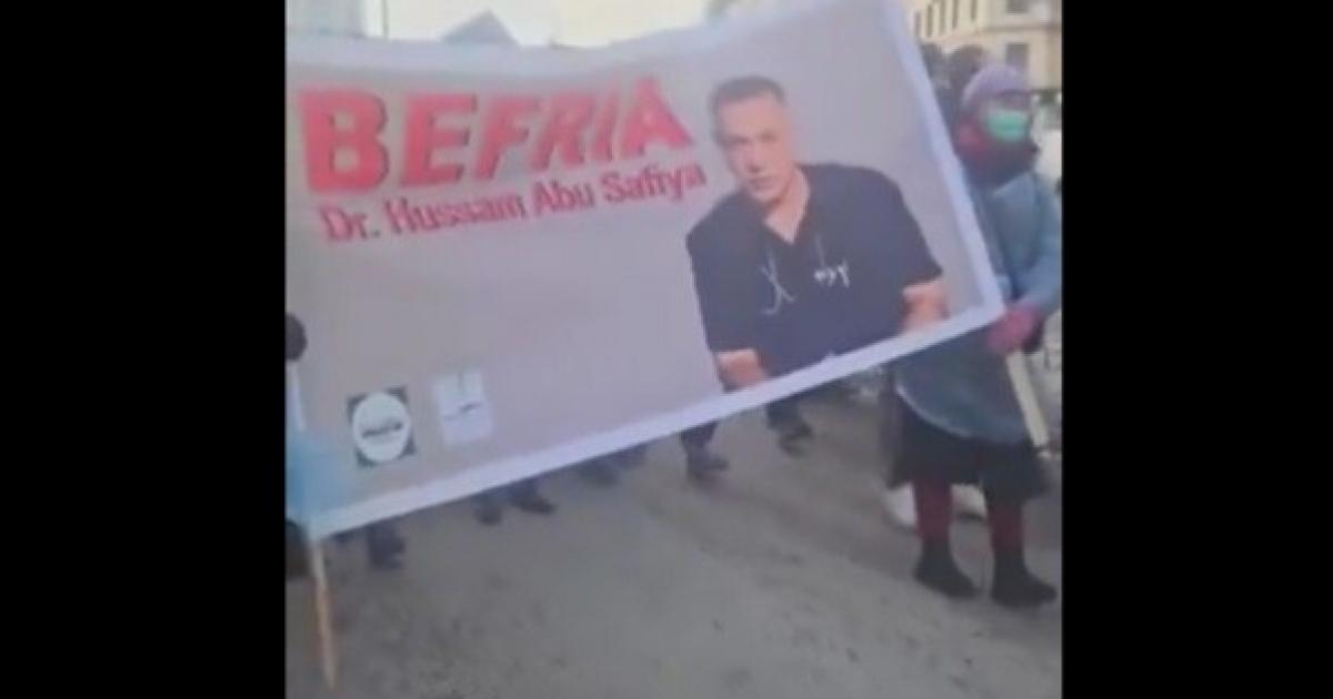 فلسطين – مظاهرة في ستوكهولم ضد انتهاكات جيش الاحتلال في قطاع غزة