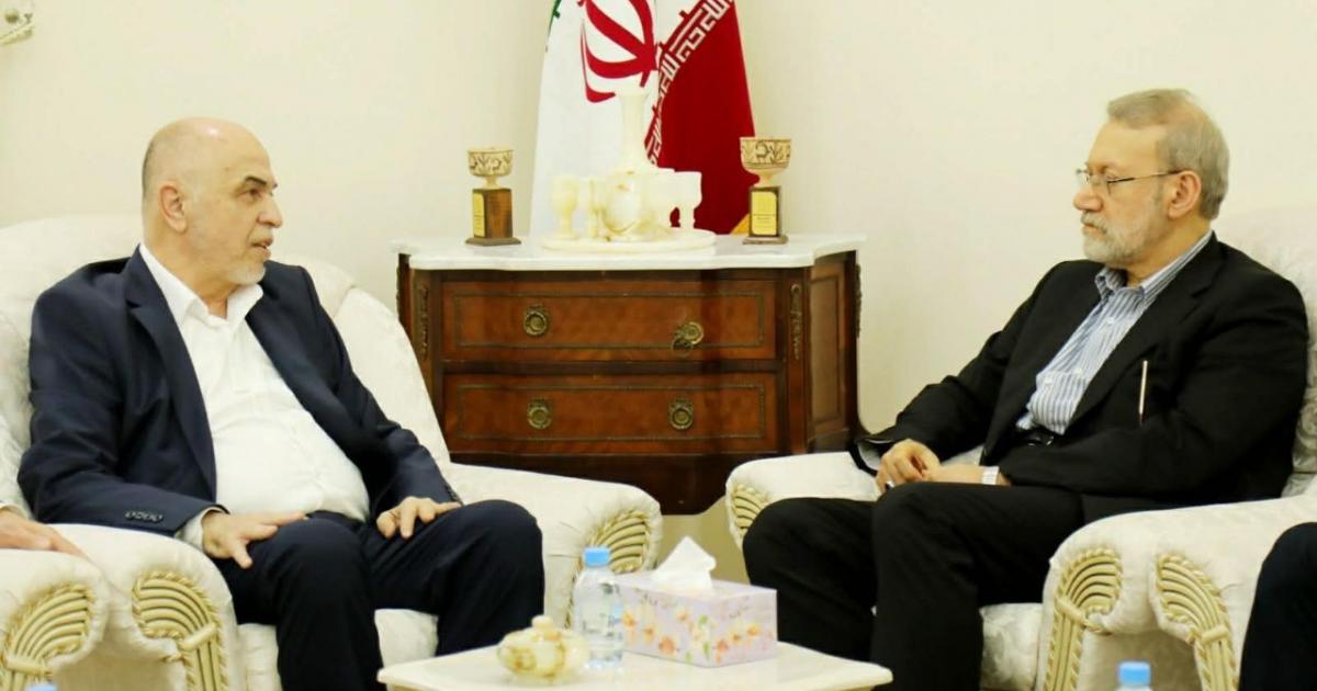 فلسطين – بالصور.. درويش ولاريجاني يبحثان تطورات غزة والمنطقة والمقاومة تؤكد تضامنها مع إيران فلسطين – بالصور.. درويش ولاريجاني يبحثان تطورات غزة والمنطقة والمقاومة تؤكد تضامنها مع إيران