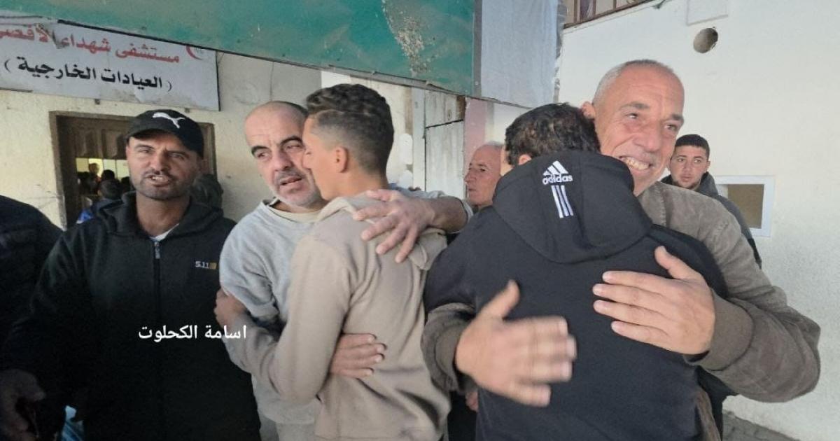 فلسطين – بالصور والأسماء.. الاحتلال يطلق سراح 8 أسرى من قطاع غزة
