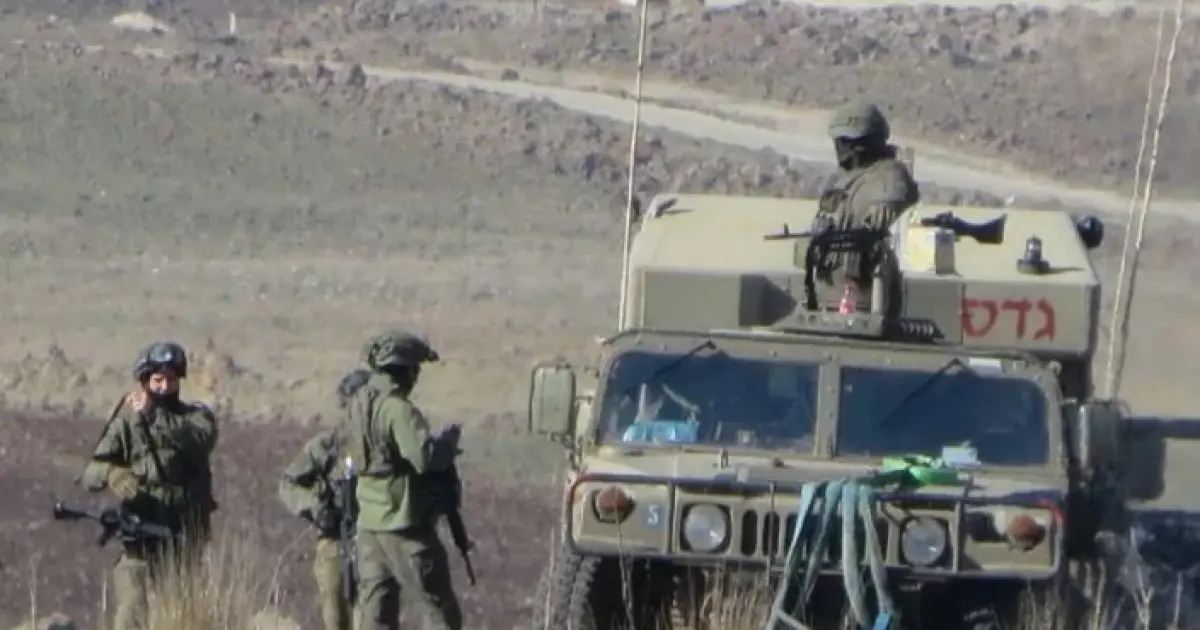 فلسطين – سوريا: قوات الاحتلال تتوغل في عين الزوان بريف القنيطرة وتداهم منزلاً