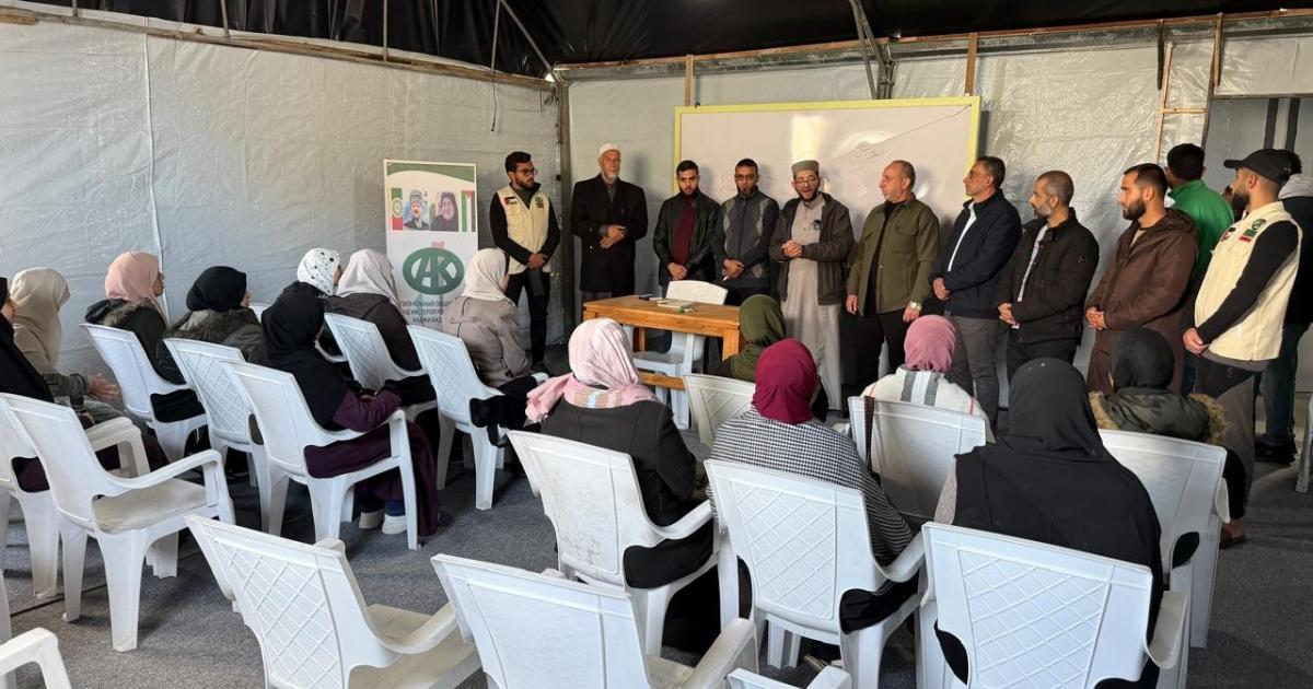 فلسطين – بالصور الأوقاف تفتتح الفرع المؤقت لكلية الدعوة شمال قطاع غزة