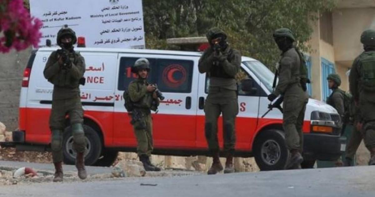 فلسطين – إصابة طفل برصاص الاحتلال في العيزرية