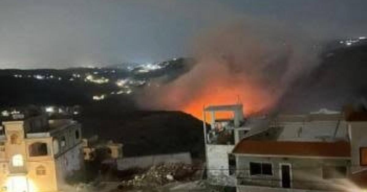 فلسطين – بالفيديو: الاحتلال يشن عدواناً واسعاً على لبنان ويوجه تحذيرات لسكان 53 قرية