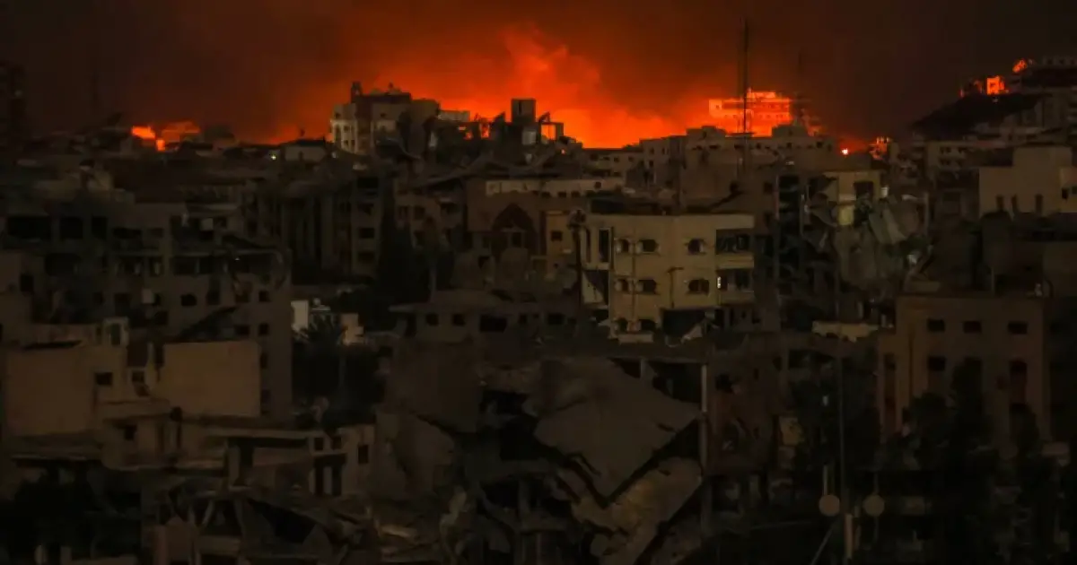 فلسطين – شهيدان في غارة للاحتلال شرق مدينة غزة فلسطين – شهيدان في غارة للاحتلال شرق مدينة غزة