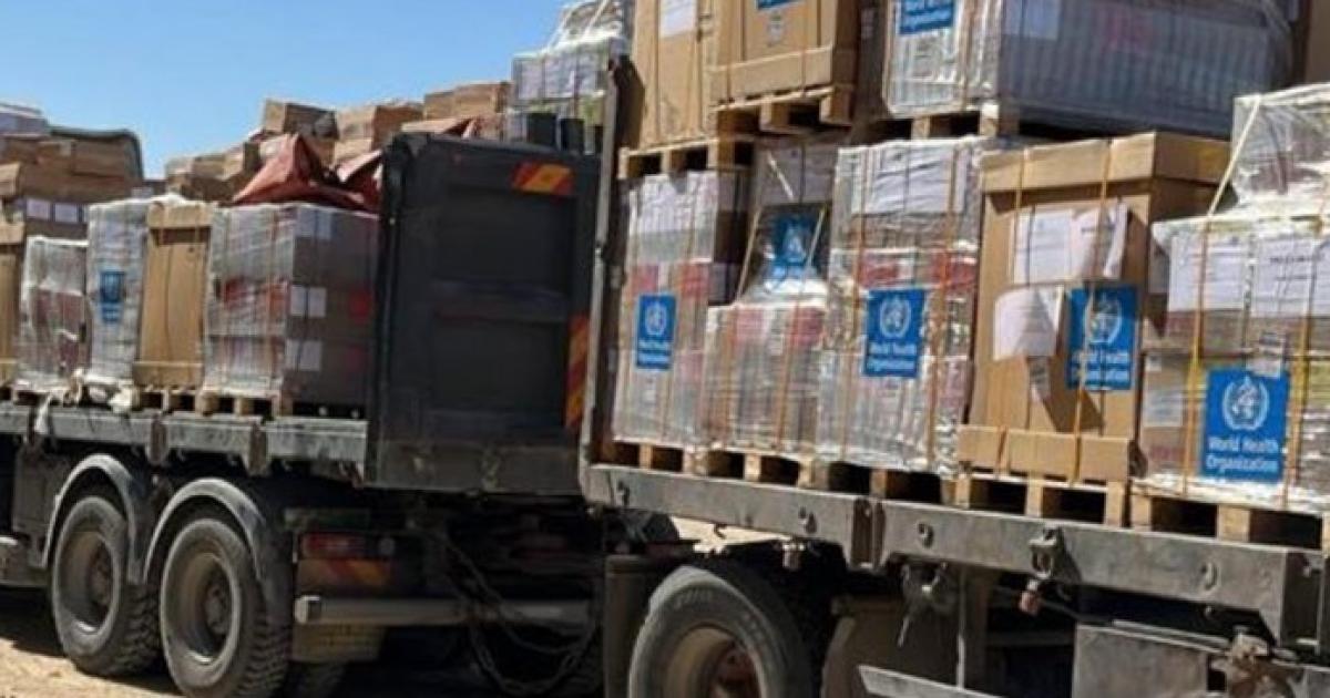 فلسطين – منظمة الصحة العالمية تحذر من عرقلة وصول الإمدادات الطبية إلى غزة