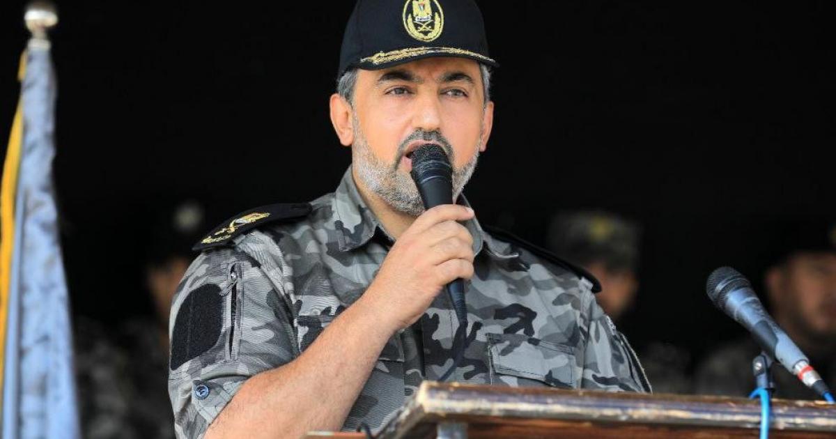 فلسطين – وفاة اللواء محمد خلف مدير عام التدريب بوزارة الداخلية بغزة