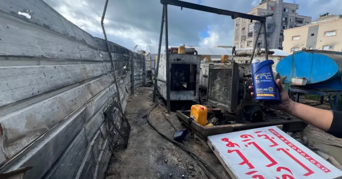 فلسطين – خاص: أبو سلمية لشهاب: توقف المولدات يعني كارثة إنسانية تهدد حياة عشرات الآلاف في غزة