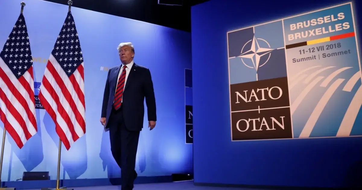 فلسطين – “نمر من ورق”.. ترامب يهدد بالانسحاب من حلف شمال الأطلسي ويهاجم الحلفاء بسبب حرب إيران