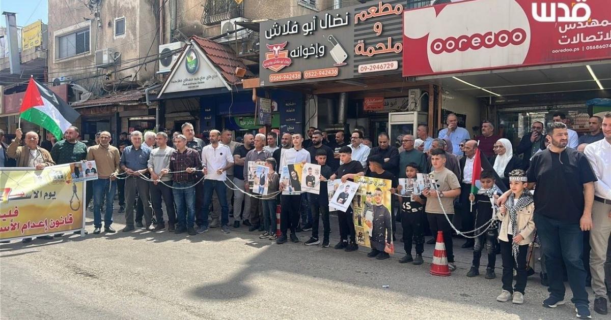 فلسطين – فعاليات جماهيرية في الضفة الغربية دعماً للأسرى في سجون الاحتلال