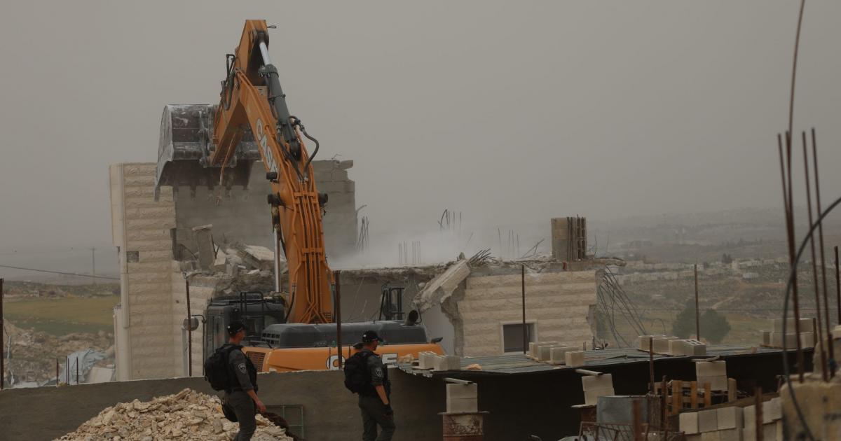 فلسطين – تقرير: 102 عملية هدم في الضفة والقدس خلال 3 أشهر وتصاعد في “الهدم الذاتي”