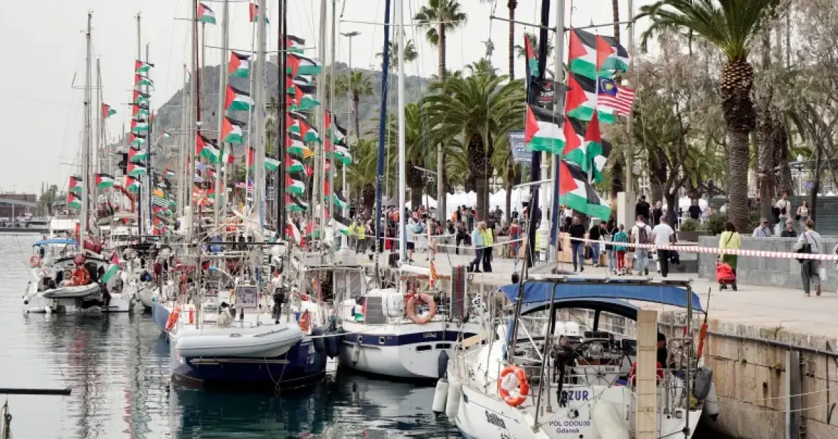 فلسطين – حماس تحيي أسطول “الصمود 2” لكسر الحصار عن غزة وتطالب بتوفير الحماية الدولية له