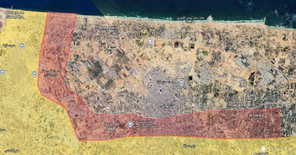 فلسطين – الخط البرتقالي.. هكذا تعيد “إسرائيل” رسم خرائط السيطرة وتوسع حدود النار في غزة فلسطين – الخط البرتقالي.. هكذا تعيد “إسرائيل” رسم خرائط السيطرة وتوسع حدود النار في غزة