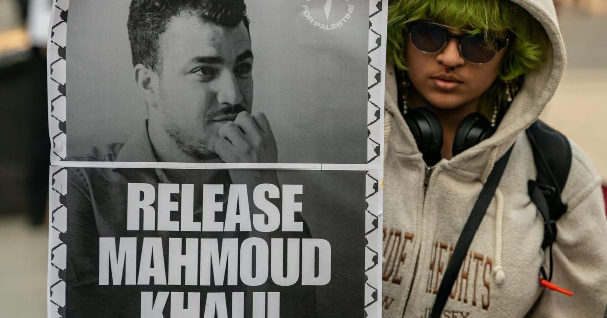 فلسطين – محكمة أمريكية ترفض استئناف حكم يسمح بإعادة اعتقال محمود خليل فلسطين – محكمة أمريكية ترفض استئناف حكم يسمح بإعادة اعتقال محمود خليل