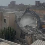 هدم منزل في القدس المحتلة