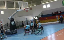 افتتاح بطولة دوري كرة السلة للكراسي المتحركة للموسم الخامس