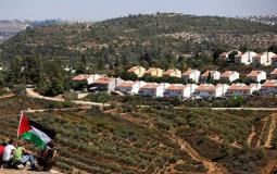 مستوطنة صهيونية على أراض فلسطينية