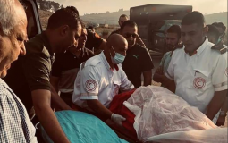 جثمان الشهيد شادي الشرفا