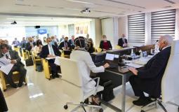 بشارة خلال لقاء مع ممثلي الدول والجهات المانحة