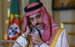 وزير الخارجية السعودي الأمير فيصل بن فرحان آل سعود