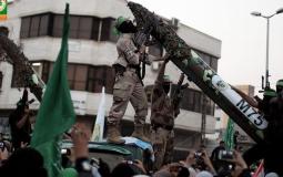 عرض عسكري لكتائب القسام