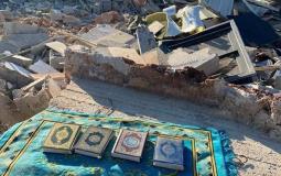 الاحتلال يهدم مسجدًا في دوما