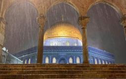 أمطار في القدس خلال العام الماضي