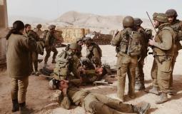 جانب من تدريبات الاحتلال