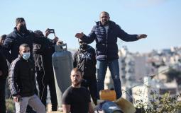 عائلة صالحية في حي الشيخ جراح بالقدس المحتلة