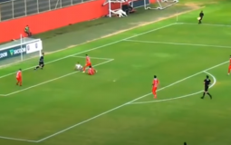 جانب من المباراة