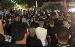 جانب من المسيرة التضامنية