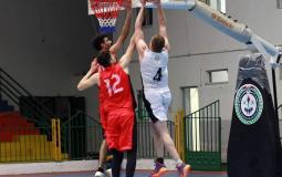 جانب من أحد مباريات كأس السلة