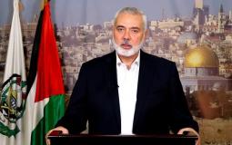 إسماعيل هنية رئيس المكتب السياسي لحركة حماس