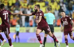 فرحة الصيعري بالهدف