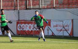 فرحة لاعبي المكبر بالفوز