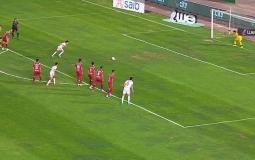 لحظة إهدار زيزو ركلة الجزاء