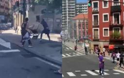 جانب من الشجار